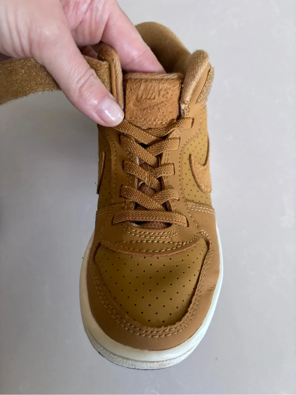 Nike Court Borough Mid 2 Toddler Sneakers – Size 12C - Picture 3 of 8